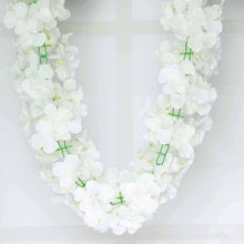 Load image into Gallery viewer, 7 FT Cream Silk Hydrangea Artificial Flower Garland