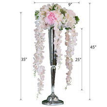 Load image into Gallery viewer, 4 Ft Cream Artificial Wisteria Vine Hanging Garland