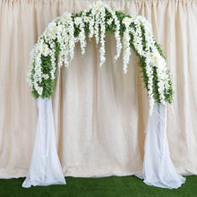 Load image into Gallery viewer, 4 Ft Cream Artificial Wisteria Vine Hanging Garland