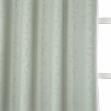 Load image into Gallery viewer, 2 Pack | 52&quot;x84&quot; Silver Embossed Thermal Blackout Curtains With Chrome Grommet Window Treatment Panels