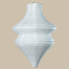 Load image into Gallery viewer, 3 Pack White Beehive Hanging Chinese Paper Lanterns