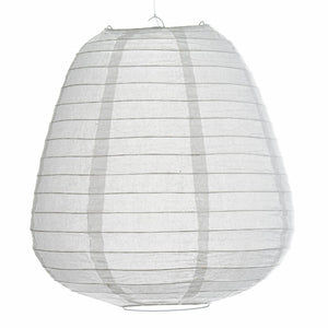 3 Pack White Enticing Teardrop Chinese Paper Lanterns