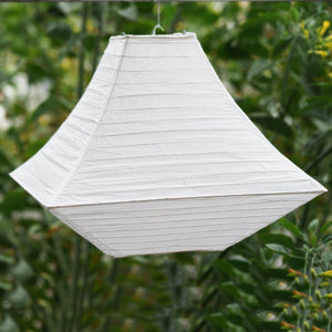 3 Pack White Attractive Pagoda Paper Lanterns