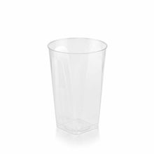 Load image into Gallery viewer, 12 Pack 10oz Plastic Disposable Tumbler Glass Cup With Square Bottom