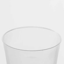 Load image into Gallery viewer, 12 Pack 10oz Plastic Disposable Tumbler Glass Cup With Square Bottom