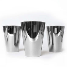 Load image into Gallery viewer, 12 Pack Silver 7oz Chambury Plastic Disposable Cup