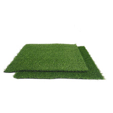 Load image into Gallery viewer, 8 Sq Ft | Set of 2 Artificial Synthetic Grass Carpet Rug Mat