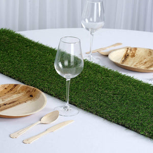 12x108&quot; Artificial Grass Table Runner